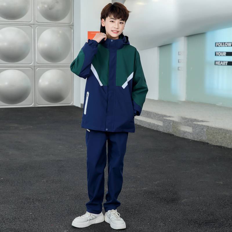 2022 New Parent-Child Jacket Outdoor Jacket Cardigan Jacket Sportswear Group Wear