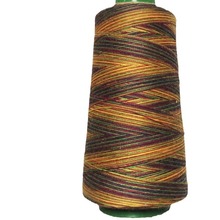 厂家现货销售402五彩线颜色七彩潍坊发货青岛合一线业彩虹线