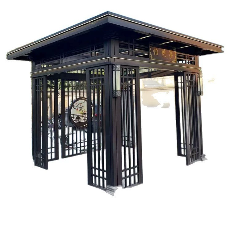 Стальная конструкция для уличного дворика, пергола для дома, виллы, сада, навес для защиты от солнца, павильон для отдыха на открытом воздухе, пергола для винограда