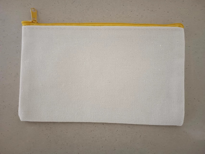 カラーキャンバスペンバッグDIYブランク落書き手描きバッグ収納ジッパー化粧袋アマゾン文房具ボックス|undefined
