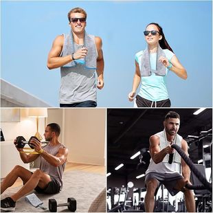 Sports Towel Microfiber Camping Beach Gym Sweat Absorbent Portable Durable Multi-Scenario Use Portable Folding