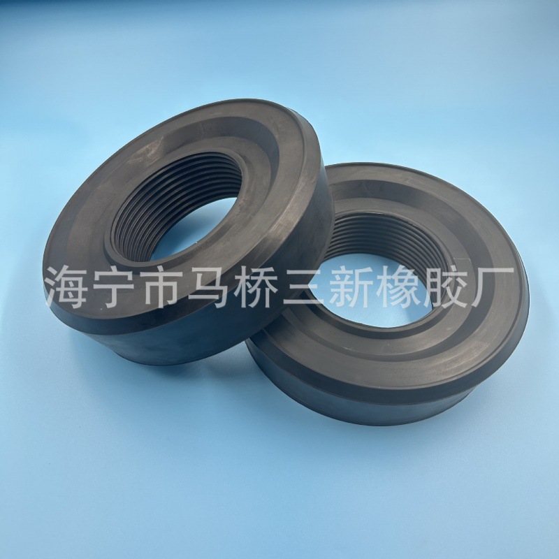 高弹加厚隔音工业机械缓冲垫空调水泵防震 顺丁橡胶圈 橡胶减震垫