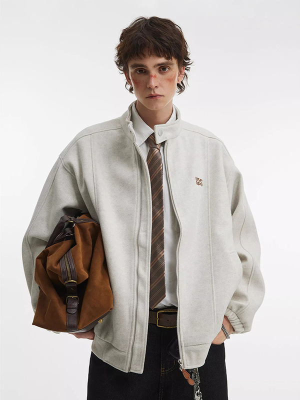 American Style Retro Simple Vertical Collar Crock Jacket Men's Spring and Autumn New Fashion Brand Street Ins Couple Jacket Top American Style Retro Simple Vertical Collar Crock Jacket Men's Spring and Autumn New Fashion Brand Street Ins Couple Jacket Top