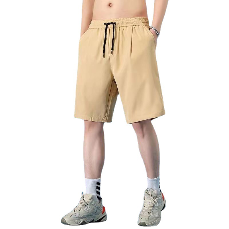 Pantalones cortos de verano de los hombres quinto pantalones nueva moda impresa delgada casual deportes sueltos pantalones de playa pantalones fríos