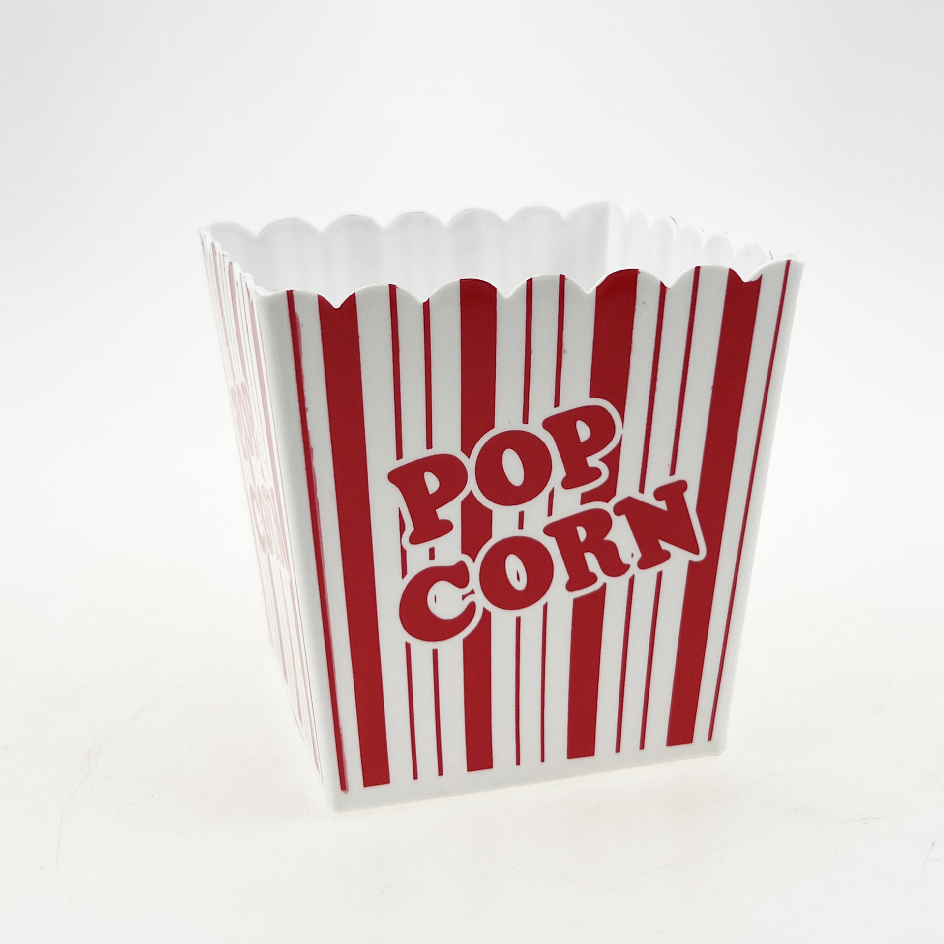 小号加厚可重复使用600ML方形塑料爆米花桶