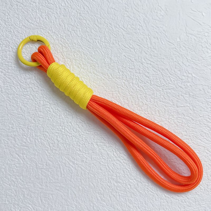 免打结半成品伞绳包挂可爱钥匙扣圆环串珠diy编绳材料手机链配件|undefined