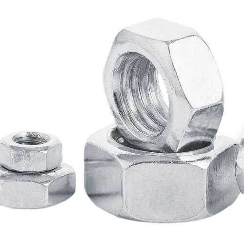 201/304 stainless steel nuts wholesale hexagonal nuts external hexagonal nuts galvanized screw caps M4/M6/M8/M3