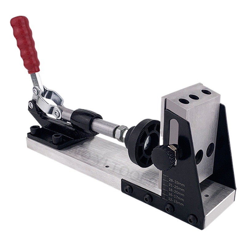 Nueva carpintería agujero oblicuo localizador agujero perforación agujero oblicuo máquina bolsillo agujero plantilla endurecido WYF Wo lado