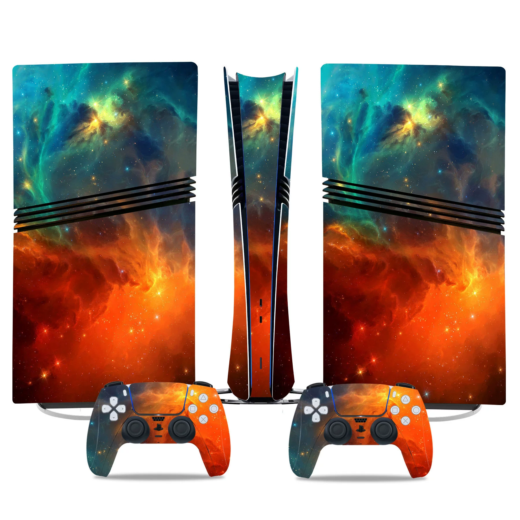 Защитная наклейка для консоли PS5 Pro, наклейка-стикер, наклейка с мультяшным принтом, защитная пленка-наклейка, наклейка-косметика