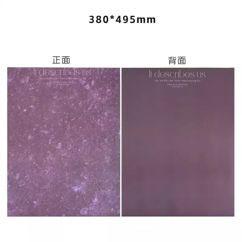 Papel de alta gama para ramos, papel de regalo artístico, papel artístico grueso impermeable con patrón de mármol, material de embalaje para flores