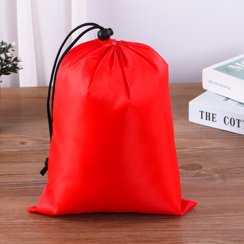 Красная полиэфирная ткань 23*30 см