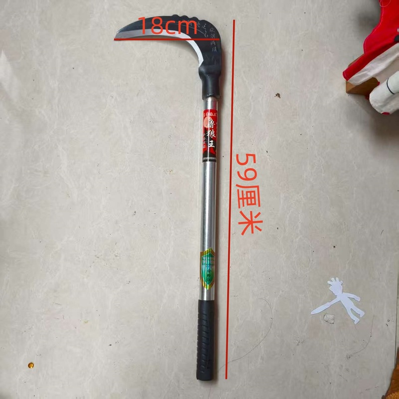 镀锌把焊双砍刀农用收割秸秆割草户外开山路砍树枝砍柴刀锰钢大刀|undefined