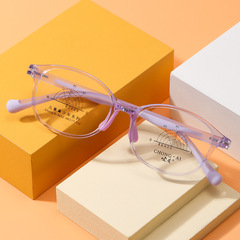 48新款硅膠眼鏡框學生網課眼鏡框 近視散光矯正兒童眼鏡批發8052
