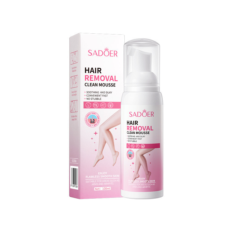 (Cross-border trading), (Wholesale), mousse, silky hair removal cream, English 5