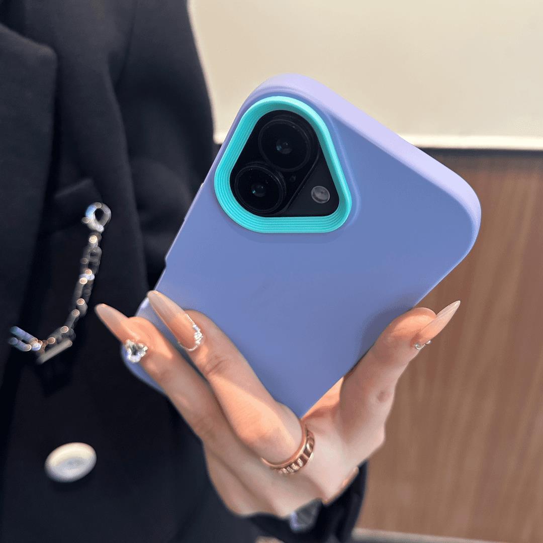 Marco de lente azul púrpura-azul cielo fragante-tres en uno wt