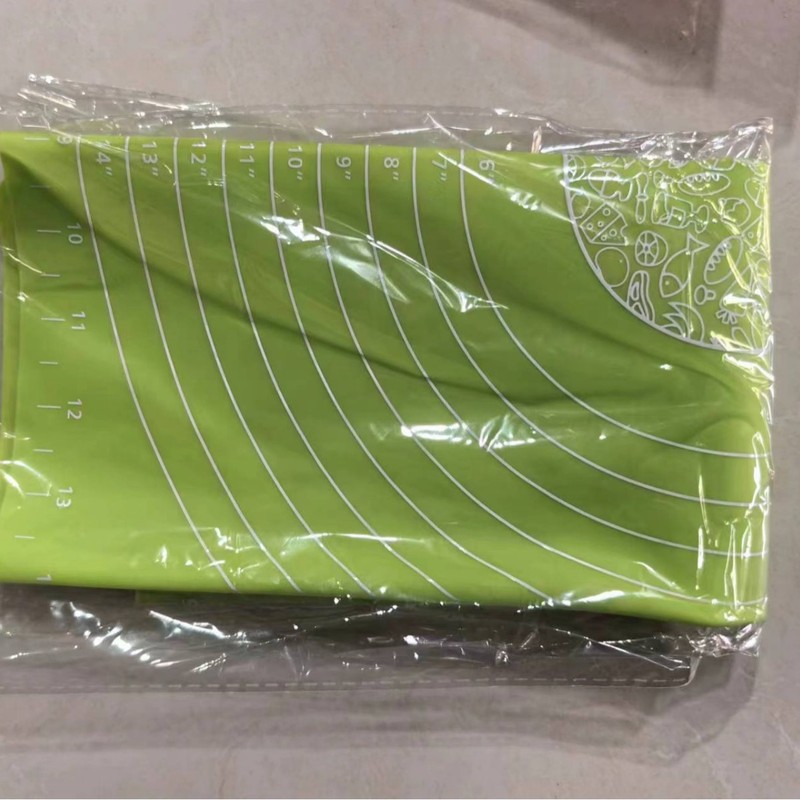 家用厨房硅胶揉面垫方形防滑不粘和面垫带刻度擀面烘焙工具批发|undefined