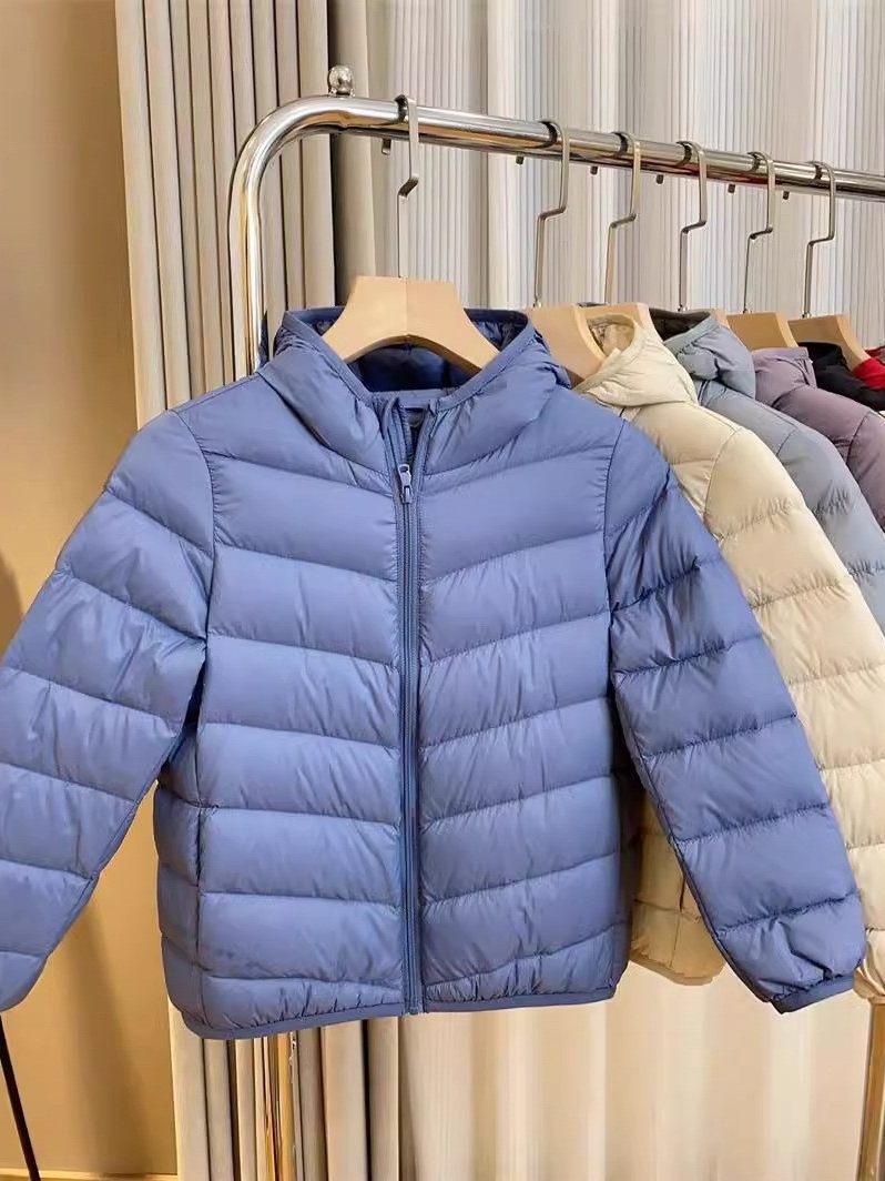 Children's light and thin down jacket