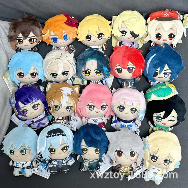 New Original Genshin Impact Game Merchandise Zhongli, Kung Fu, Tartaglia, Fischl Plush Toy Keychain Anime Figure New Original Genshin Impact Game Merchandise Zhongli, Kung Fu, Tartaglia, Fischl Plush Toy Keychain Anime Figure