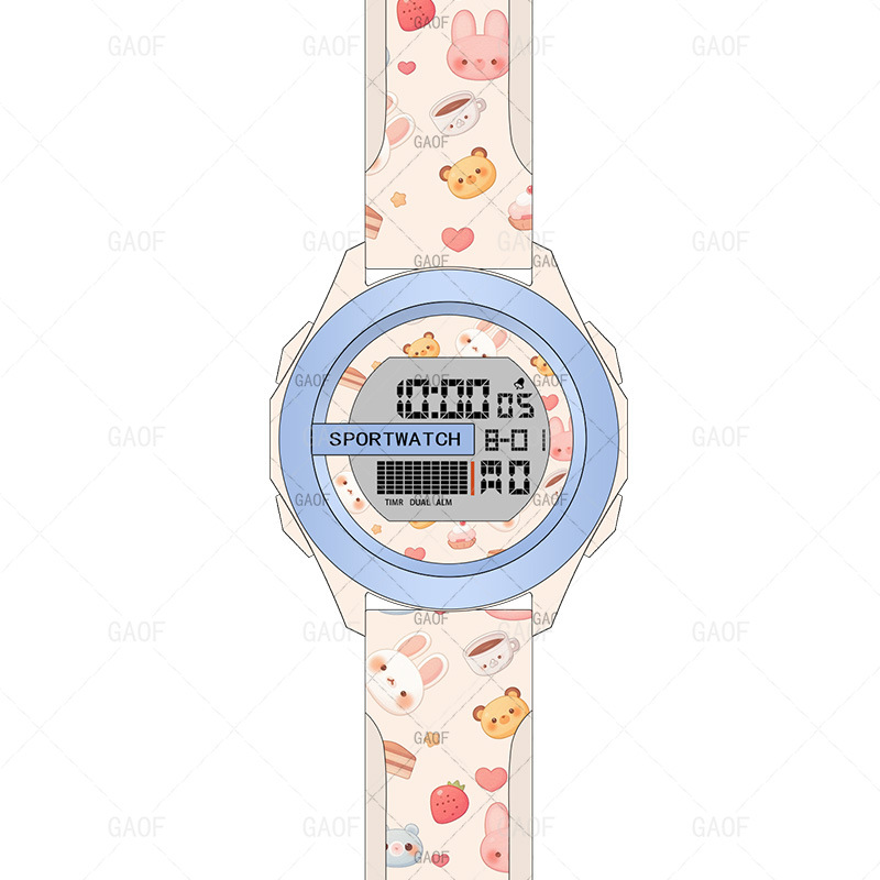 Reloj electrónico para niños personalizado Wenzhuang lista de regalos Wenzhuang personalizada