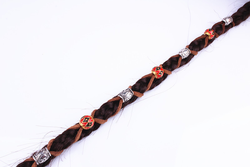 Accessoires, ornements, bagues, élastiques décoratifs pour dreadlocks reggae, pinces à cheveux en métal, composants pour accessoires à faire soi-même_voghion.com