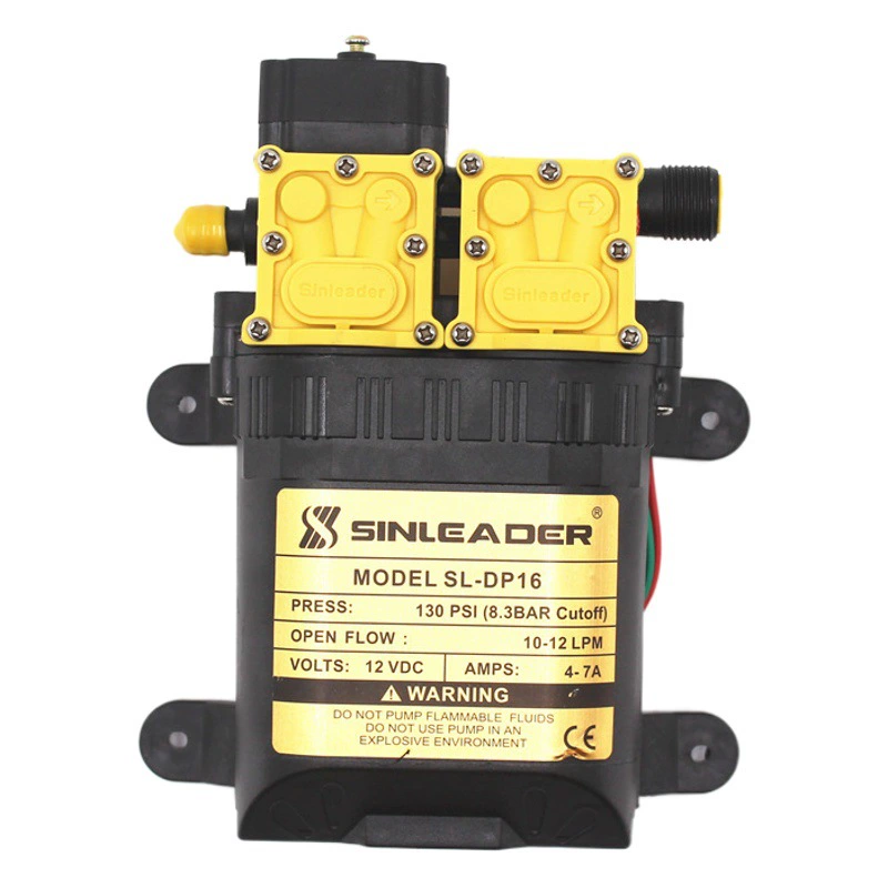 Taizhou Xinlida 24 В двухъядерный водяной насос сельскохозяйственный Электрический распылитель двойной насос высокого давления обратный поток без остановки