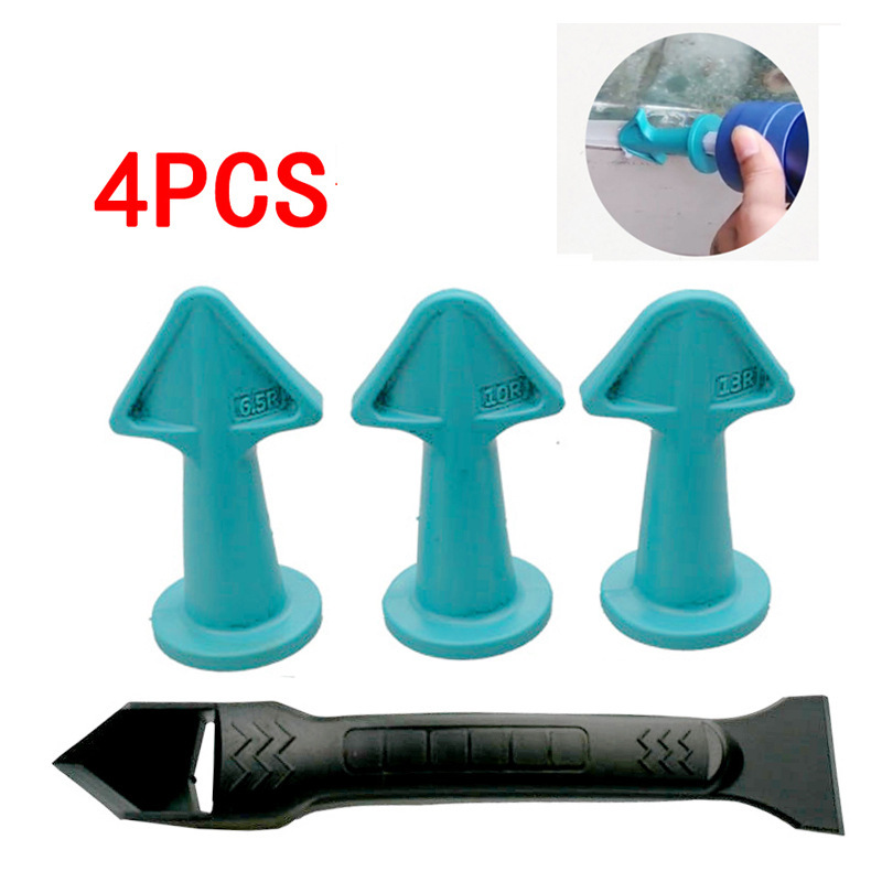 파란색 고무 노즐 + 검은 색 스크레이퍼