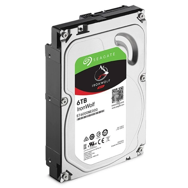 Cool Wolf Pro NAS жесткий диск 6TB 256MB 7200 rpm CMR вертикальный сетевое хранение ST6000NT001