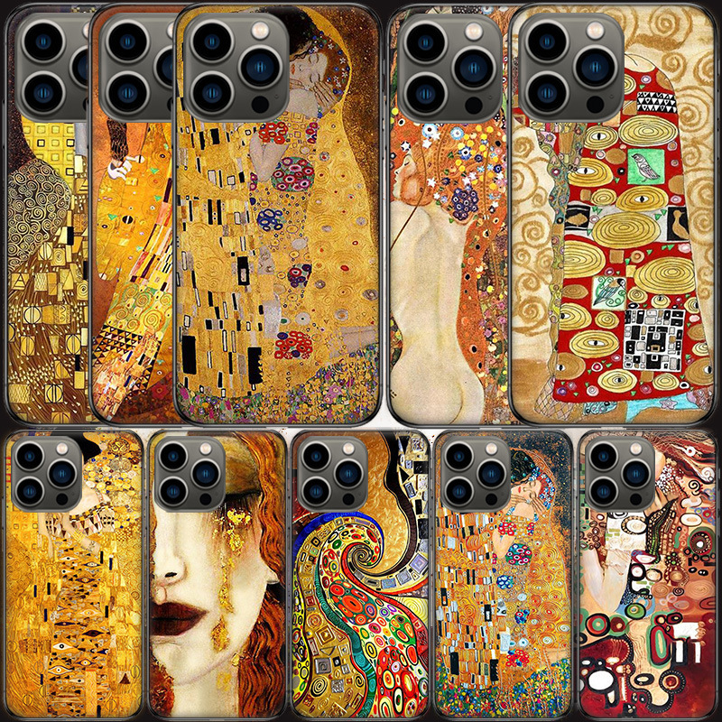 Case for iPhone Kiss designed by Gustav Klimt Iphone 15 13 12 11 14 Case for iPhone Kiss designed by Gustav Klimt Iphone 15 13 12 11 14