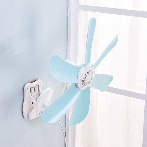 Electric fan student dormitory small clip fan home high wind bedroom bed small fan mini clip-on fan