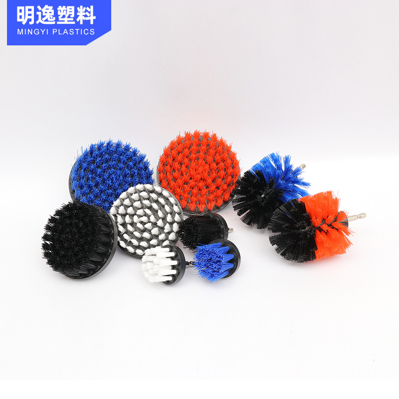 Juego de cepillos de limpieza eléctricos multifuncionales para coche y hogar, venta al por mayor del fabricante Amazon TEMU image 1