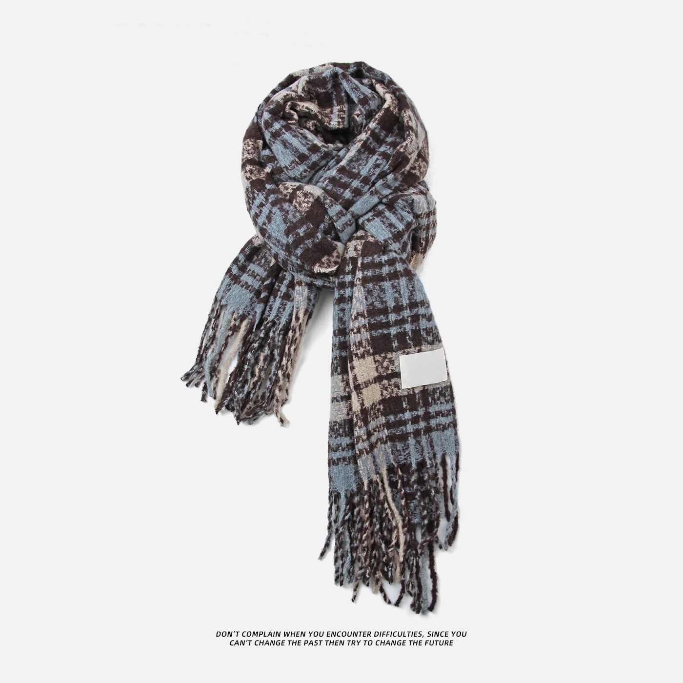 라일락 그리드-블루