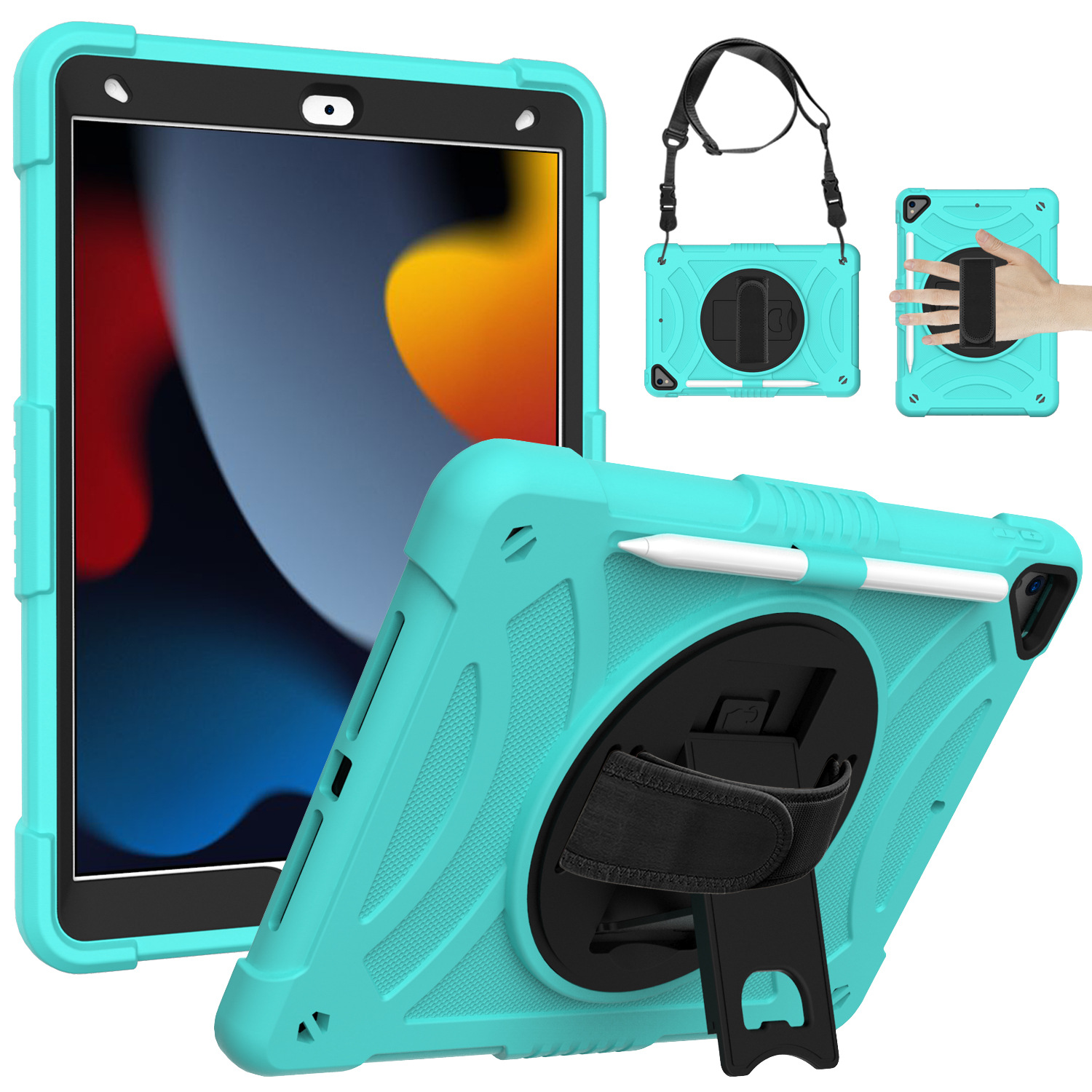 Comercio exterior transfronterizo nuevo caso de iPad 10.2 toneladas Apple Air3 todo incluido plano giratorio para niños image 8