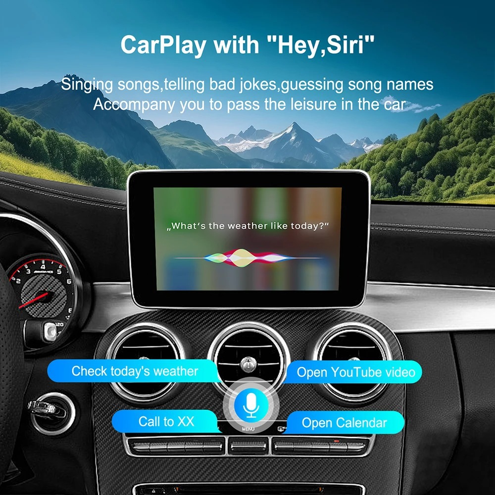 Cross-Border Suitable for Mercedes-Benz Ntg 5.0 System Wireless Carplay Android Auto Decoder