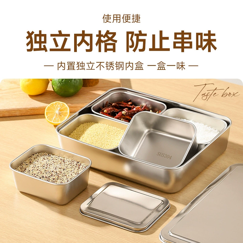 Вау, на заказ домашняя пищевая коробка из нержавеющей стали, набор для упаковки ланч-бокс, специальная коробка для кухни, коммерческая коробка на вынос