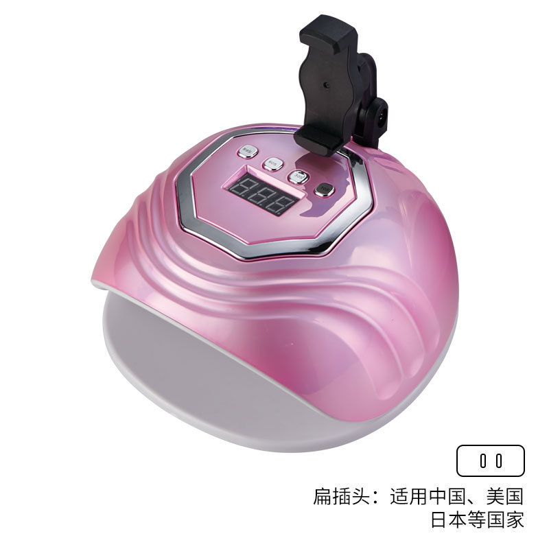 Lámpara de Uñas de Alta Potencia de 280W con Luz Roja, Lámpara UV Portátil para Curar Esmalte de Uñas en Gel, Venta al por Mayor Transfronteriza