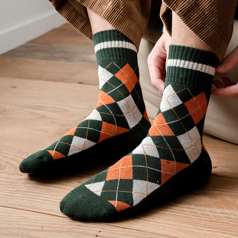Keep warm winter trend brand retro knee socks English style