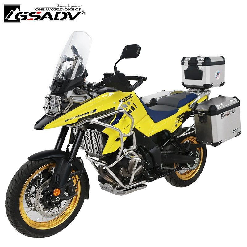 GSADV Подходит для Suzuki DL1050XT три коробки V-Strom трехблоковый модифицированный хвостовый бокс крайние боксы алюминиевый сплав