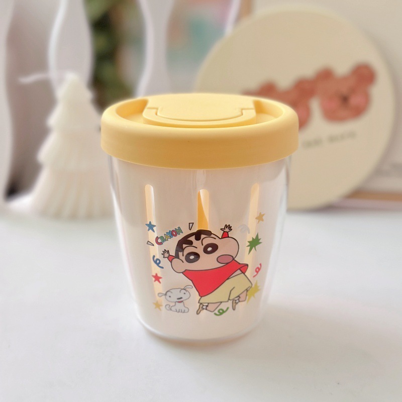 朝食カップ二層水切り保冷箱サラリーマン携帯外付け円形キッチンフルーツカップ水切り箱サラダカップ|undefined