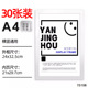 A4 silver/30 pcs