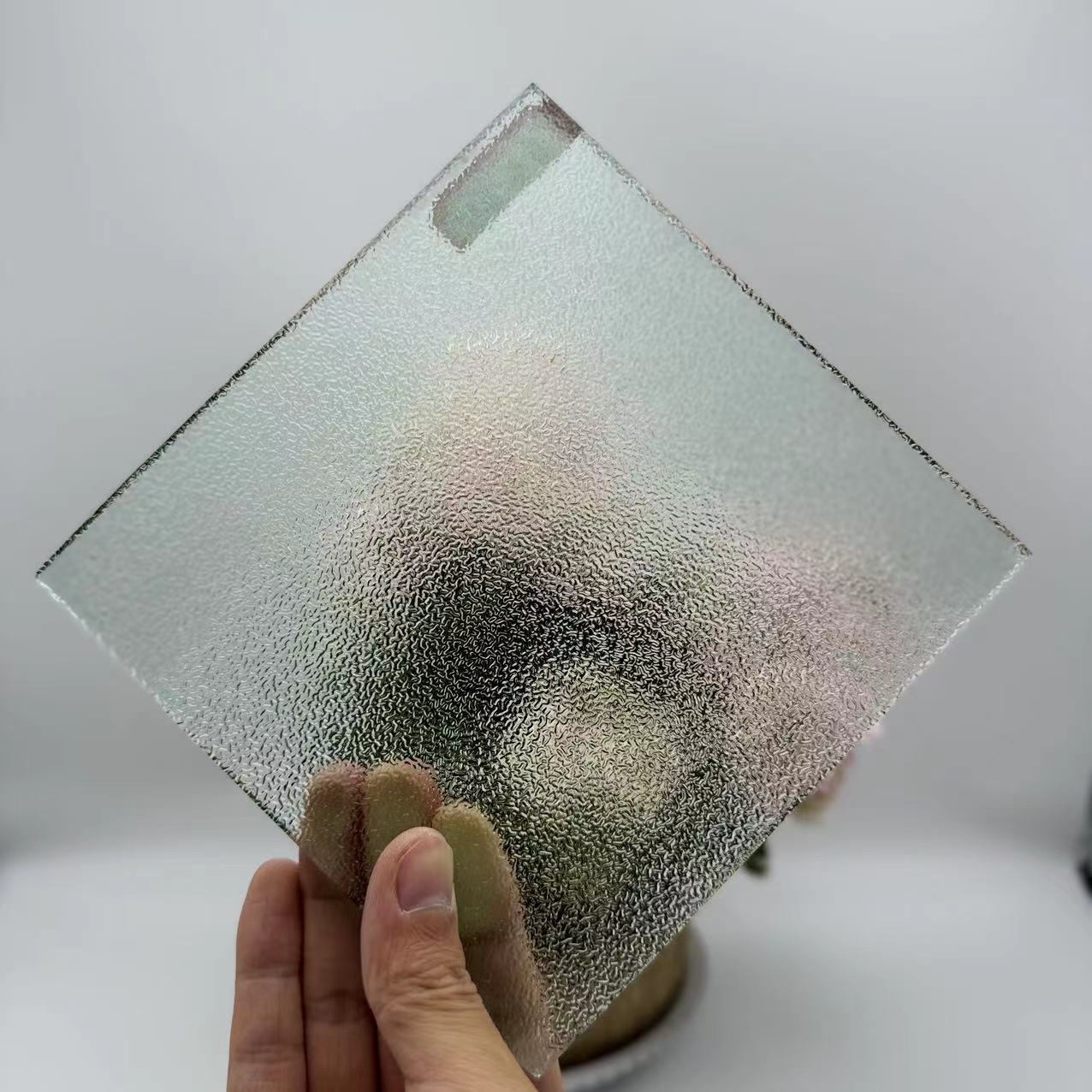 3mm  4mm  5mm  半透明隐私装饰家用香梨压花玻璃