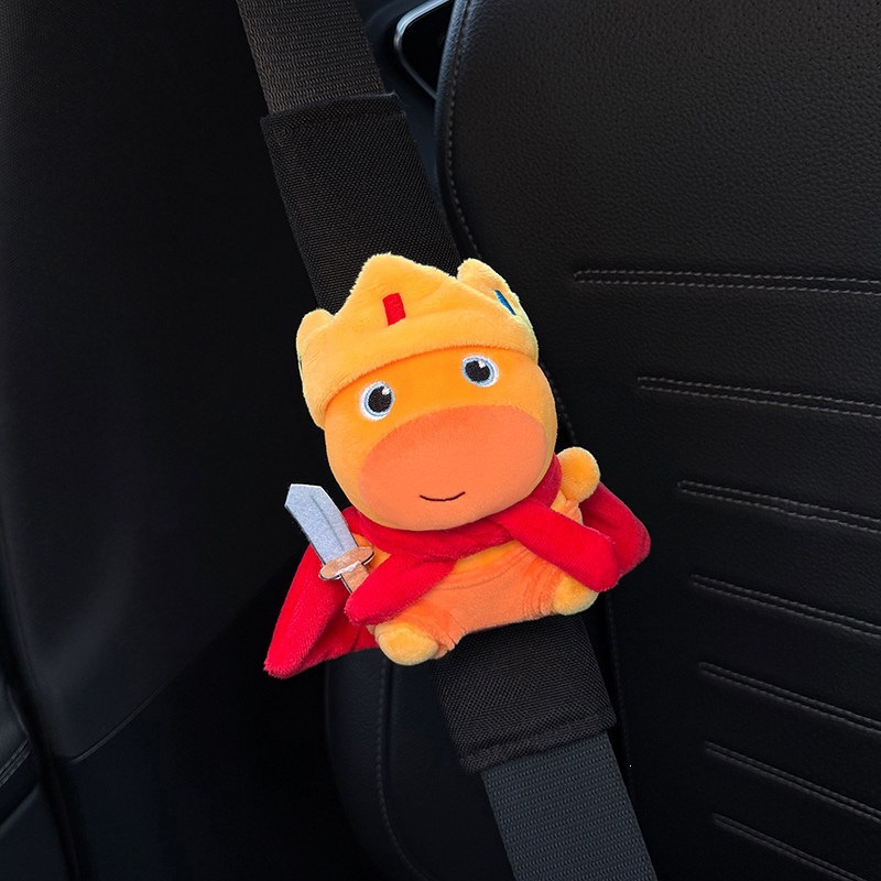New Lulu Car Seatbelt Shoulder Pad Protector Car Interior Accessory Seatbelt Decoration 2026 Anti-Collision Cover for Women