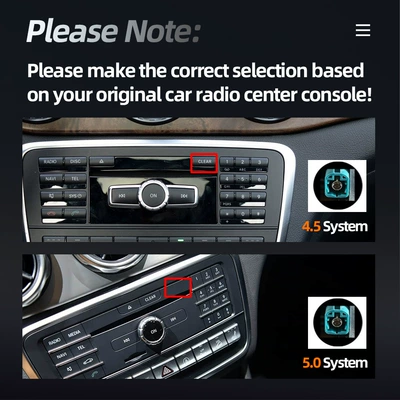 DVD Navigation A-Class W176 Car Central Control