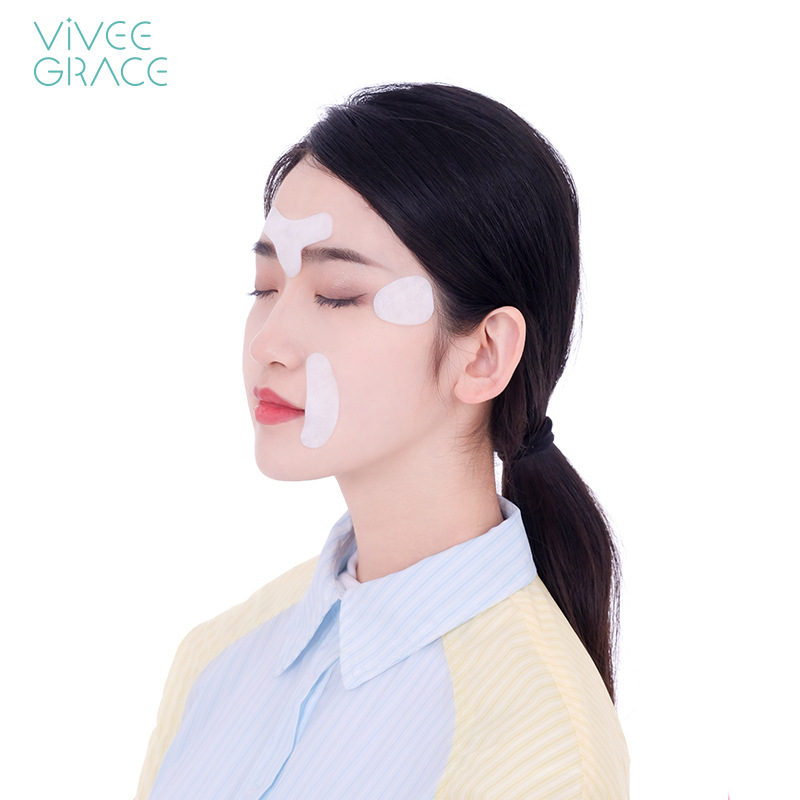 抬頭八字紋 法令紋 眉間皺紋 眼角魚尾紋 提拉皮膚 臉部美容貼