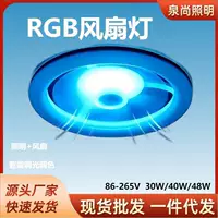 Трансграничный новый E27 Hild RGB качает головой лампа вентилятора домашний бесшумный маленький вентилятор лампа ресторана спальня вентилятор лампа вентилятора