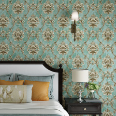 Self adhesive wallpaper for bedroom, cozy European style countryside, 3D non-woven fabric, precision pressed living room, sofa, background wall, self-adhesive wallpaper