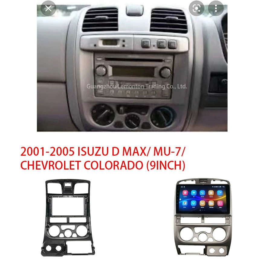 Применимо к 50 Bell D MAX/MU-7 Chevrolet Colorado 9-дюймовая рама навигационной поверхности Центрального управления с разнообразной втулкой