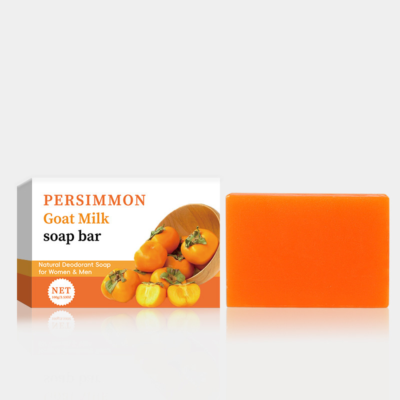国境を越えた対外貿易柿石けん洗顔料入浴異臭石けんPersimmon soap bar全身洗浄肥料|undefined