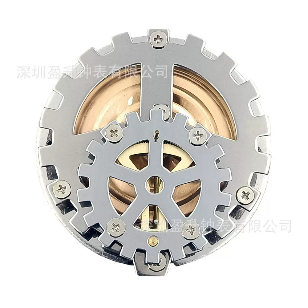 钟配件56*53mm全金属气压计机芯气象站时钟机芯配件批发