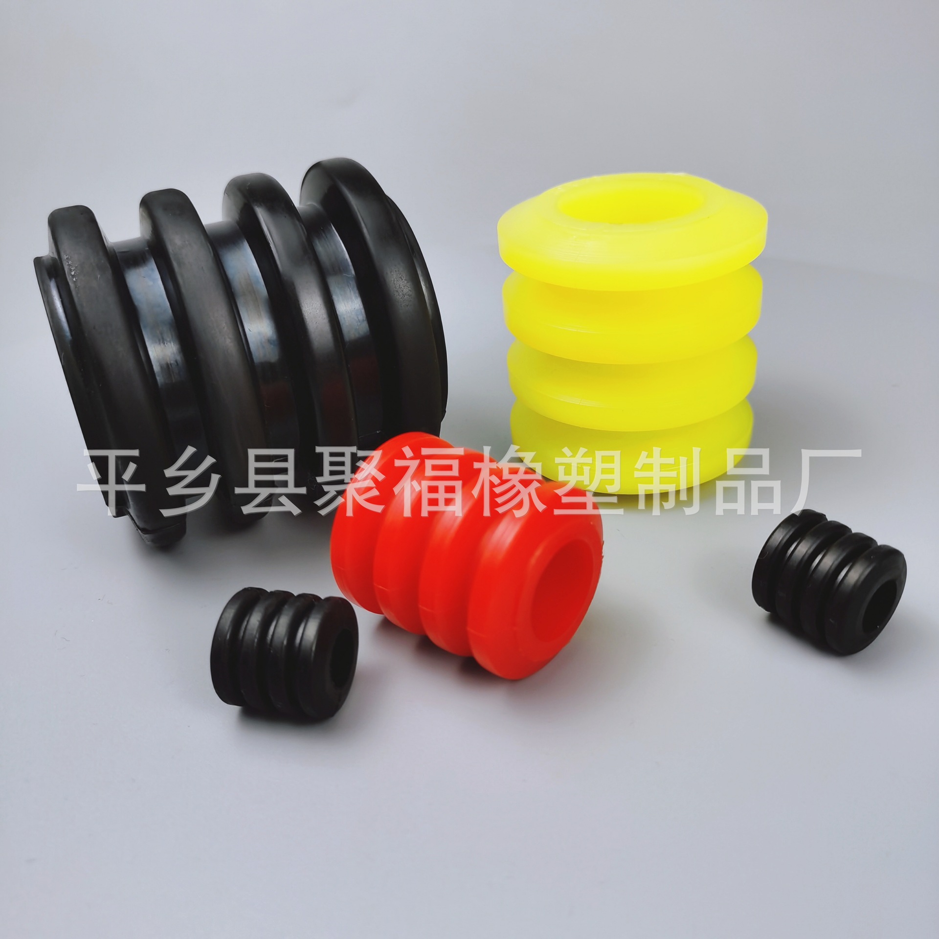 现货供应TL聚氨酯弹性管18橡胶四连体缓冲套LT柱销联轴器减震胶套