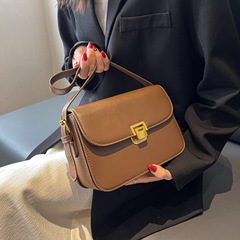 Minimalist Retro Elegant Small Square Bag for Women, 2023 New Arrival High-Quality Single Shoulder Crossbody Underarm Commute Handbag
